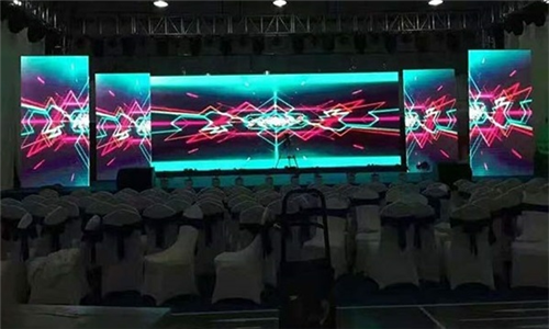 室内舞台推拉LED显示屏案例